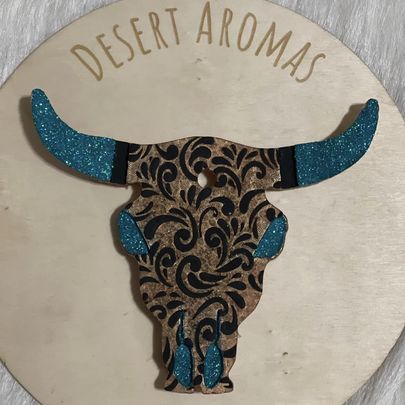 Tooled Leather Bull